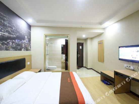 Bedroom 3, Shangke youjunyi Hotel(Zhuzhou Railway Station Central Plaza store), Zhuzhou