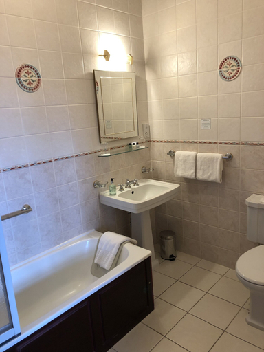 Bathroom 4, Ramnee Hotel, Moray