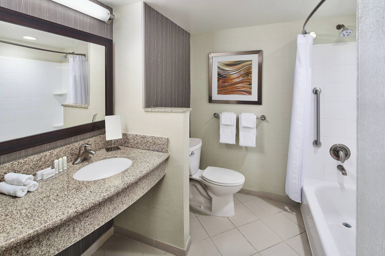 Bathroom 4, Courtyard by Marriott Shreveport-Bossier/Louisiana Boardwalk, Bossier