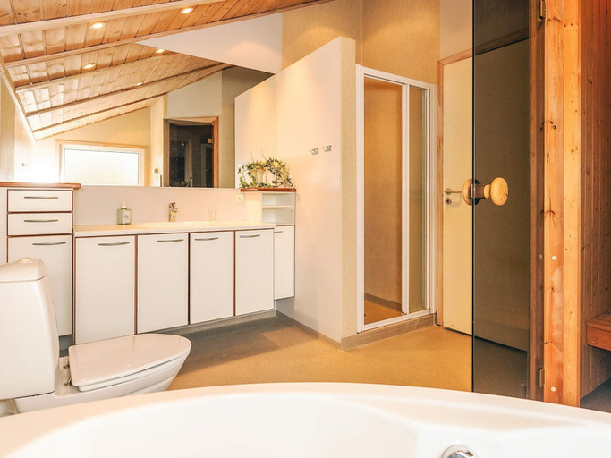 Bathroom 3, 5 Star Holiday Home in Hals, Aalborg