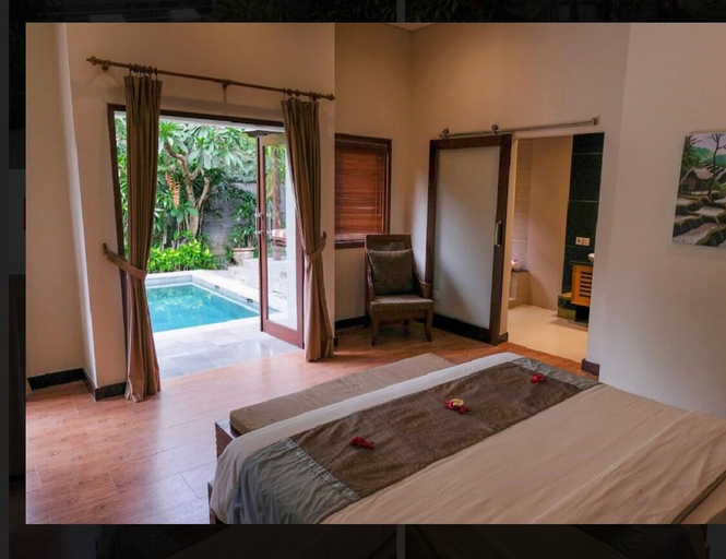 Bedroom 3, 2 Br Pool Villa Senang Canggu Walk distance Beach, Badung