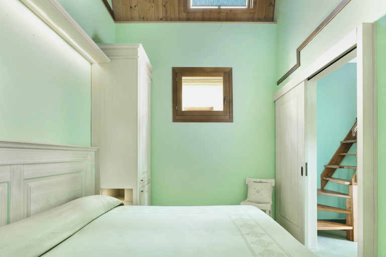 Bedroom 2, Residence with private beach in Bosa Marina, Oristano