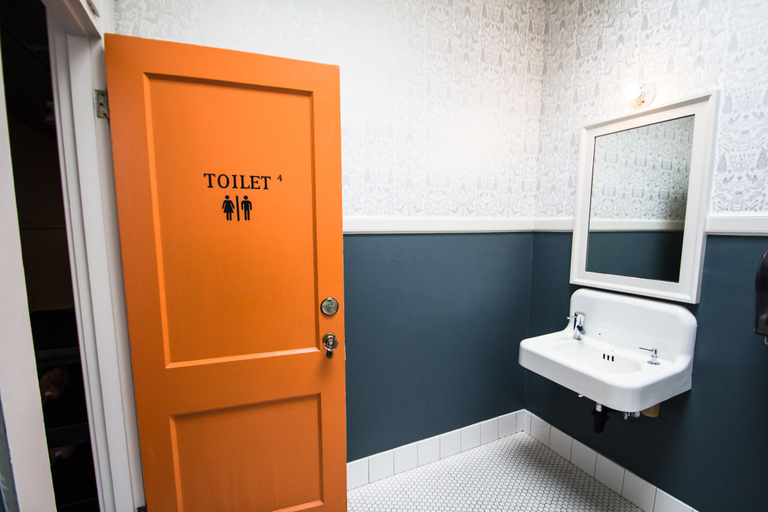 Bathroom 4, Norblad Hotel, Clatsop