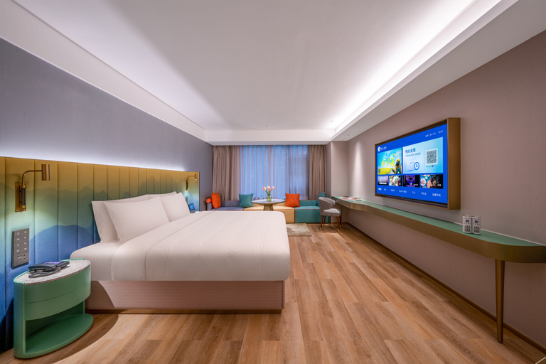 Bedroom 2, Manxin Hotel Nanchang Honggutan, Nanchang
