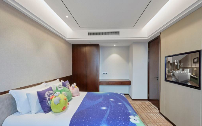 Bedroom 2, Madison Hotel Ningbo Tianyi Square Xinyuan, Ningbo