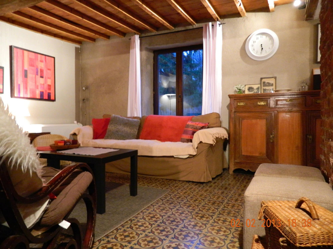 Bedroom 2, Regional House With Exposed Timber Frame Elements Full of Authenticity and Charm in a Green Area, Namur