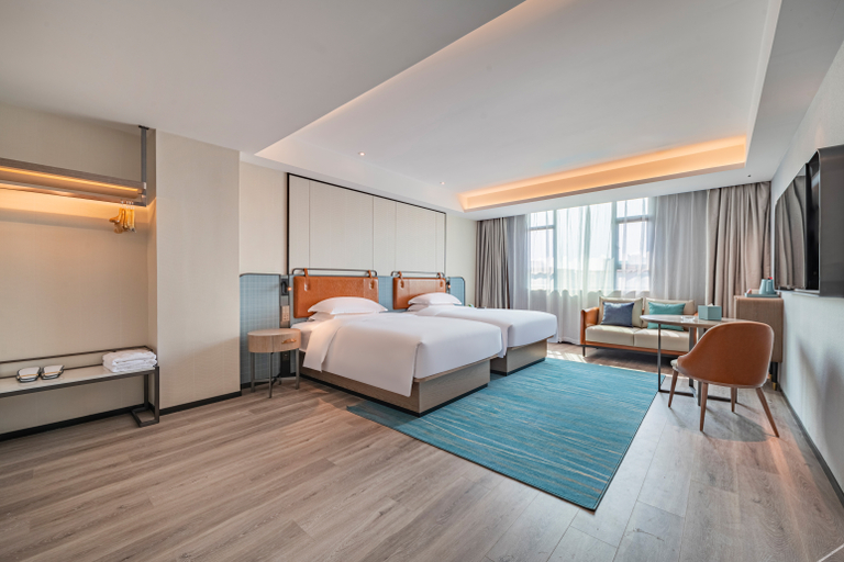 Bedroom 2, Echarm Hotel Huizhou Yuanzhou, Huizhou