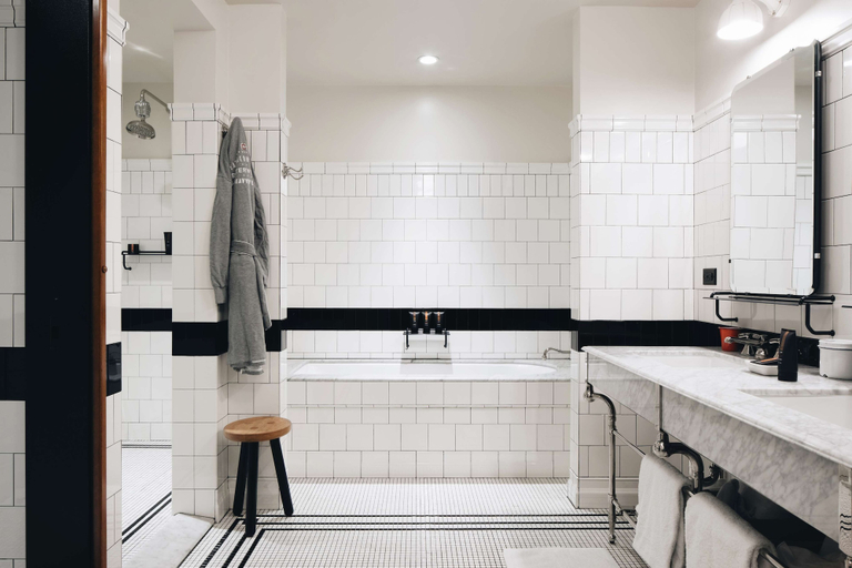 Bathroom 5, Chicago Athletic Association, a Hyatt Hotel, Cook