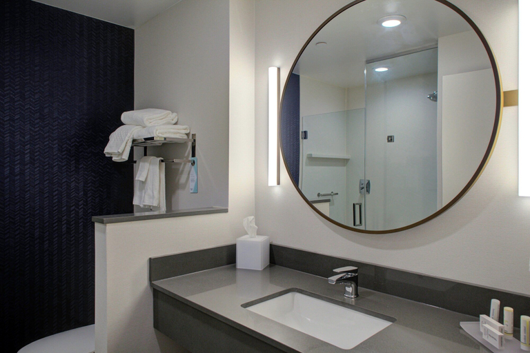 Bathroom 5, Fairfield Inn & Suites by Marriott Allentown West, Lehigh
