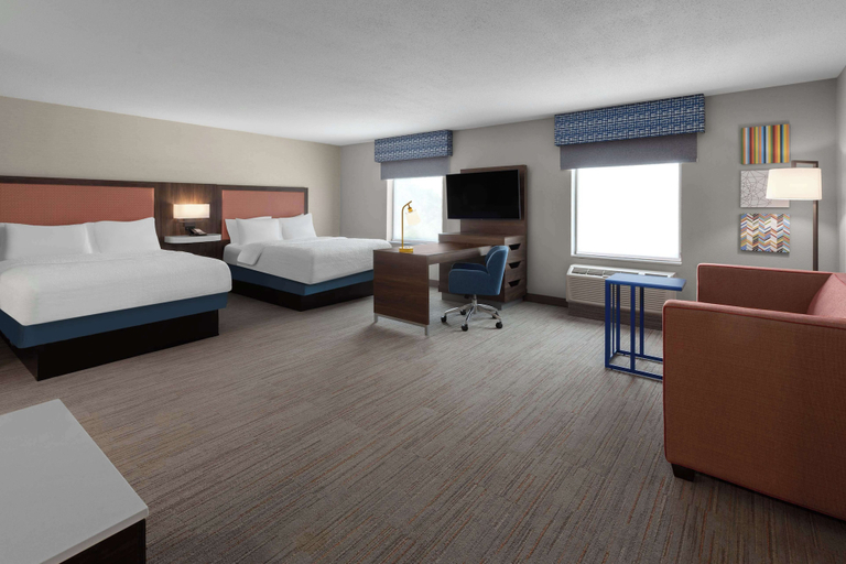 Bedroom 3, Hampton Inn & Suites Saginaw, Saginaw