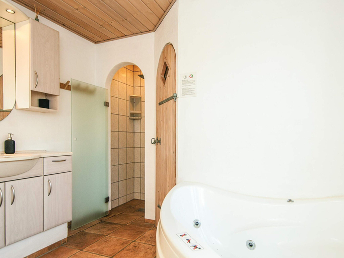 Bathroom 3, 4 Star Holiday Home in Tarm, Ringkøbing-Skjern