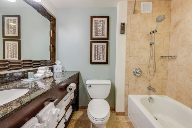 Bathroom 3, Courtyard by Marriott King Kamehameha's Kona Beach Hotel, Hawaii