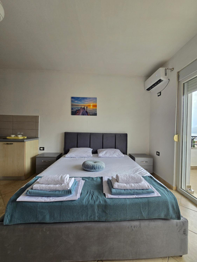 Bedroom 2, VLORA Apartment Studio Sea View, Vlorës