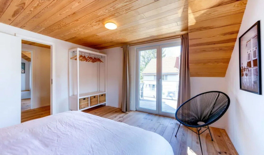 Bedroom 4, Completely Renovated House near Durbuy, Luxembourg
