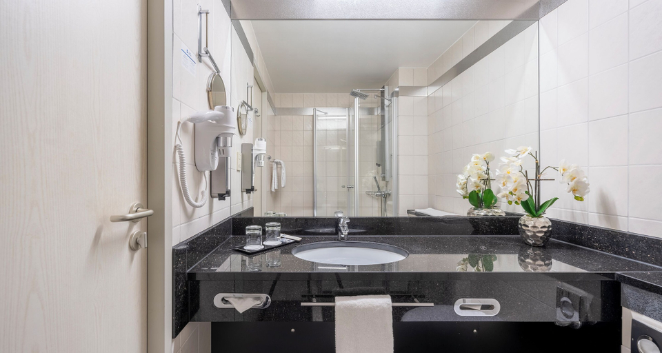 Bathroom 5, PLAZA INN Stuttgart Airport Messe, Esslingen