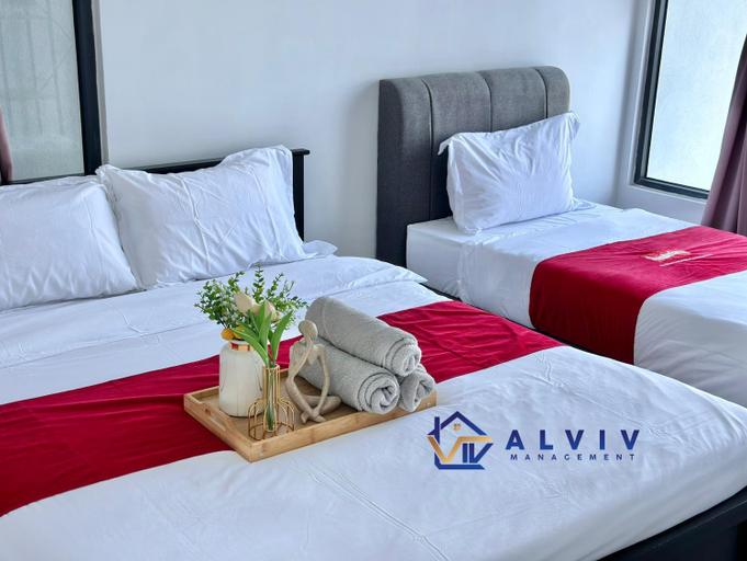 Bedroom 3, Atlantis Melaka WaterPark I 5-11pax I 5min JonkerSt BY Alviv Management, Malacca City