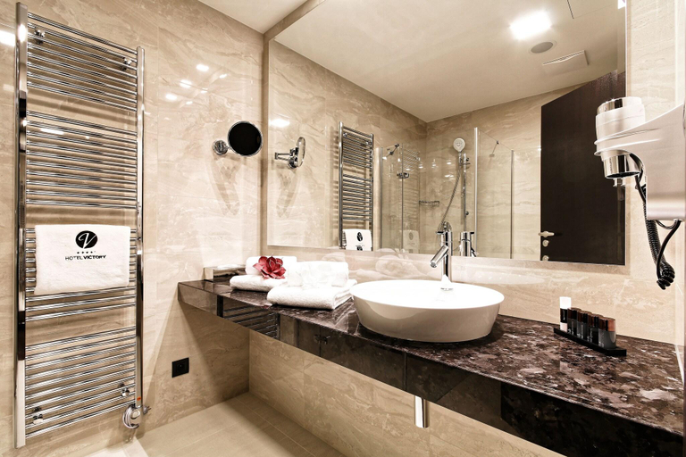 Bathroom 4, Hotel Victory, Brno