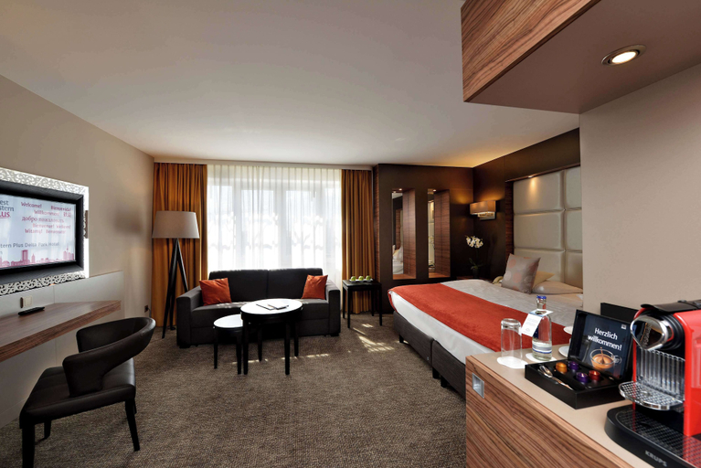 Bedroom 2, Best Western Plus Delta Park Hotel, Mannheim