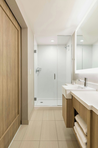 Bathroom 4, SpringHill Suites by Marriott St. Paul Downtown, Ramsey
