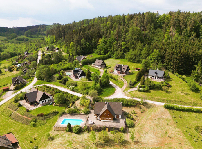 Exterior & Views 2, Private Pool Villa in Stupna, Trutnov