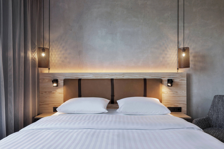 Bedroom 5, Moxy Frankfurt Airport Kelsterbach, Groß-Gerau