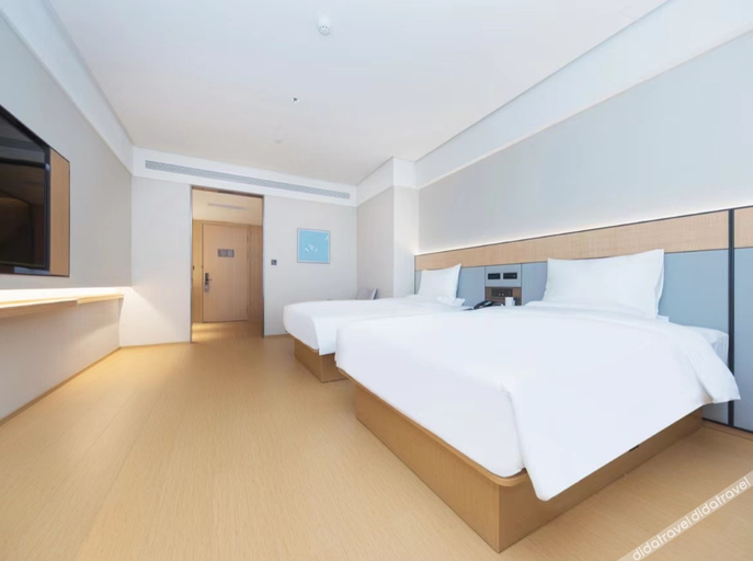Bedroom 2, Ji Hotel Lvliang Jiaocheng South Ring Road, Luliang