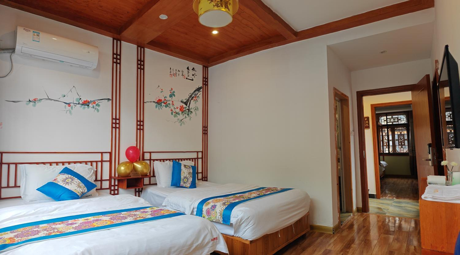Bedroom, 张家界红尘蝶恋客栈, Zhangjiajie