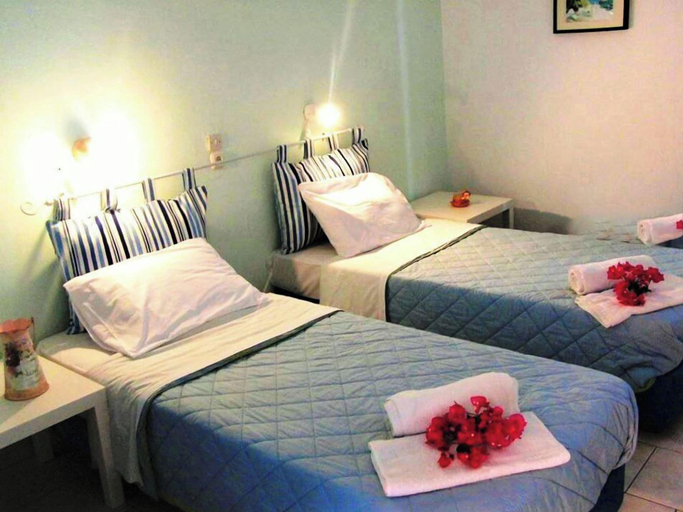 Bedroom 3, Kavos Bay Seafront Hotel, Attica