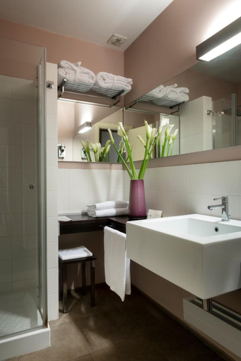 Bathroom 5, Hc3 Hotel, Bologna