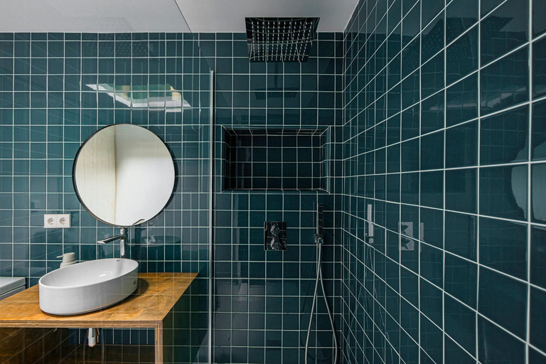 Bathroom 3, Apartamentos Luarna, Cantabria