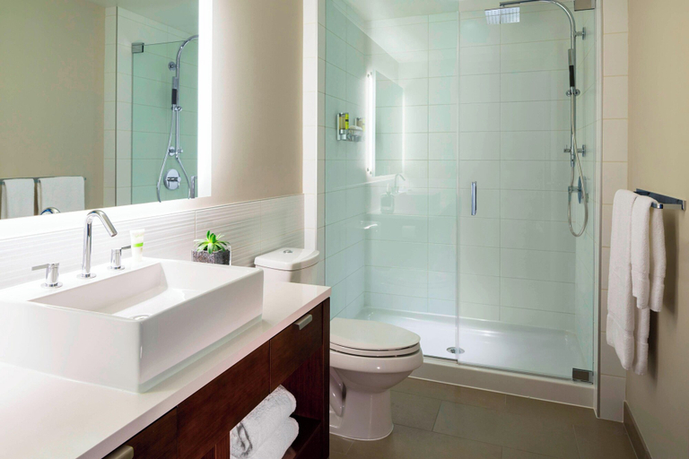 Bathroom 4, Element by Marriott Vancouver Metrotown, Greater Vancouver