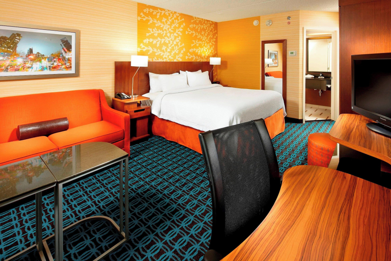 Bedroom 3, Fairfield Inn by Marriott East Rutherford Meadowlands, Bergen