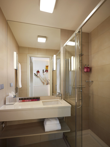 Bathroom 5, Moxy Glasgow Merchant City, Glasgow