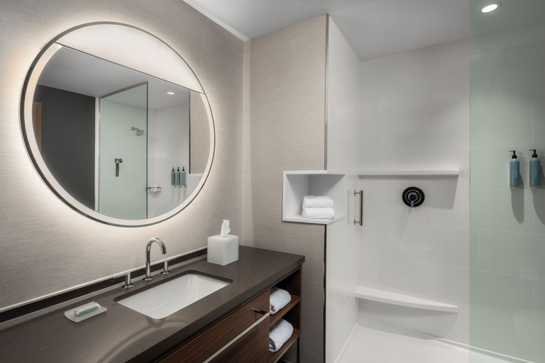 Bathroom 4, Courtyard by Marriott Gainesville GA, Hall