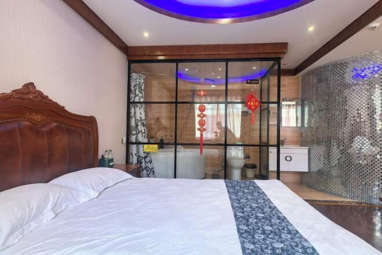 Bedroom 3, Dexianju Guesthouse, Taizhou