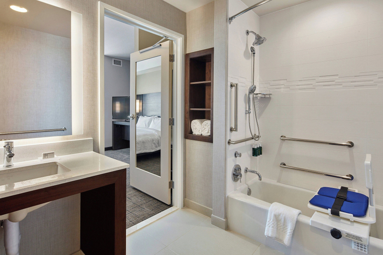 Bathroom 4, Residence Inn by Marriott Sacramento Davis, Yolo