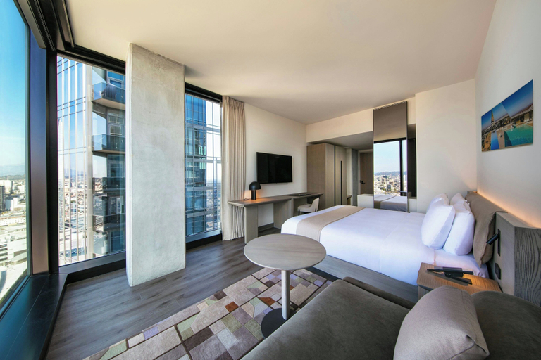 Bedroom 4, AC Hotel Downtown Los Angeles, a Marriott Hotel, Los Angeles