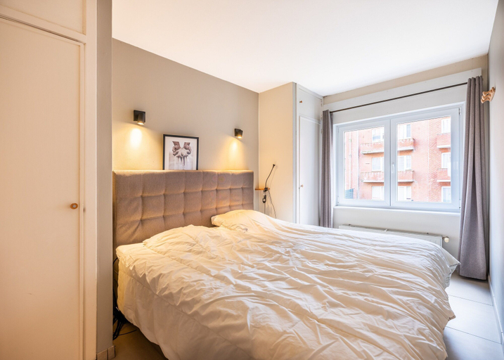 Bedroom 4, Apartment in Koksijde With Seafront View, West-Vlaanderen