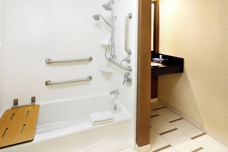 Bathroom 4, Fairfield Inn by Marriott East Rutherford Meadowlands, Bergen