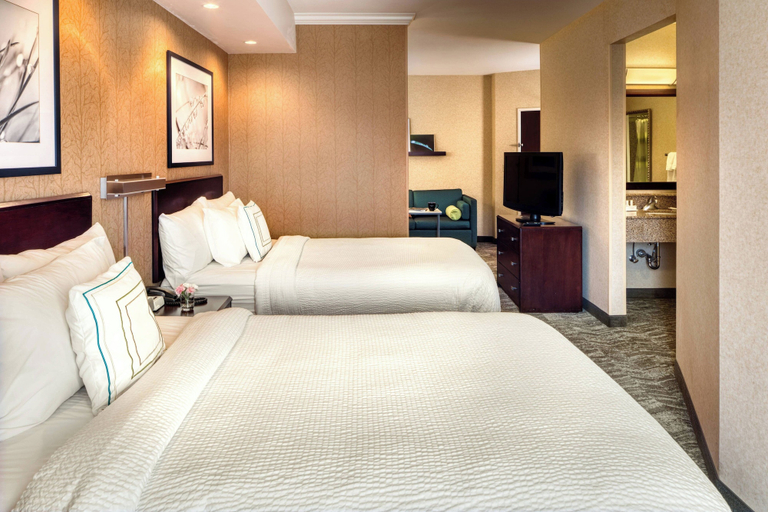 Bedroom 3, SpringHill Suites by Marriott Salt Lake City Downtown, Salt Lake