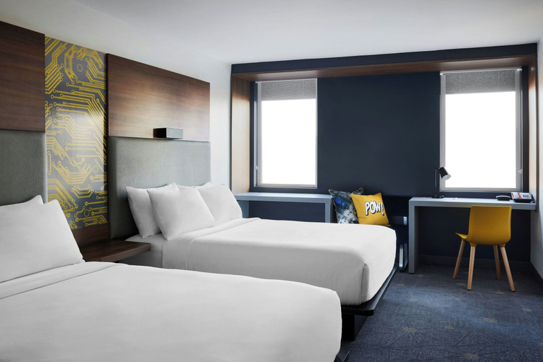 Bedroom 3, Aloft by Marriott Atlanta Downtown, Atlanta