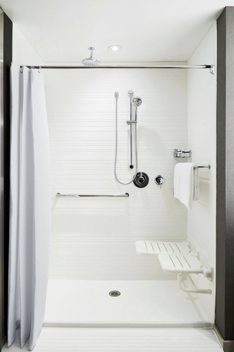 Bathroom 2, AC Hotel Portland Downtown/Waterfront, ME, Cumberland