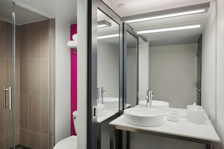 Bathroom 5, Aloft by Marriott Atlanta Downtown, Atlanta