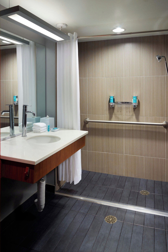 Bathroom 5, Aloft by Marriott Atlanta Downtown, Atlanta