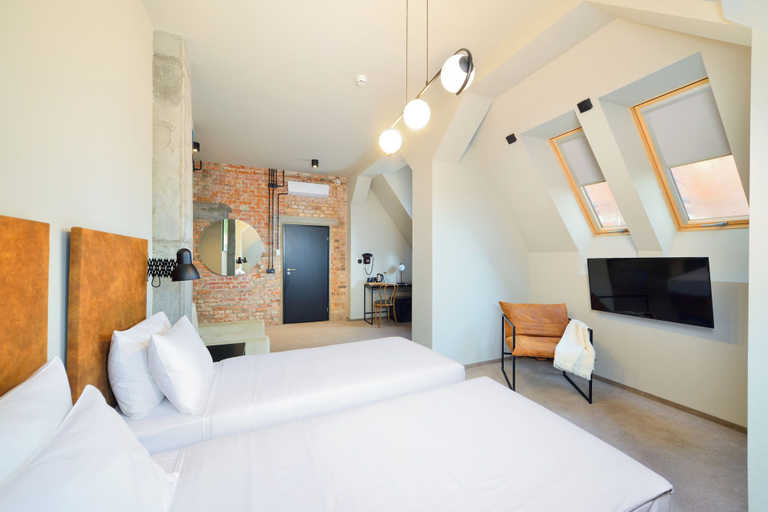 Bedroom 3, ARCHE Dwór Uphagena Gdańsk, Gdańsk City