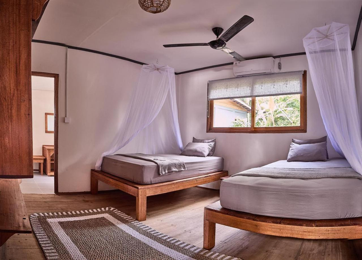 Bedroom 2, Sunset Surfing Villas Mentawai, Kepulauan Mentawai