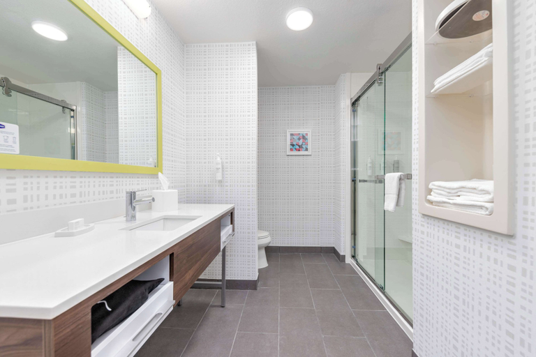 Bathroom 4, Hampton Inn & Suites Lake Jackson-Clute, Brazoria