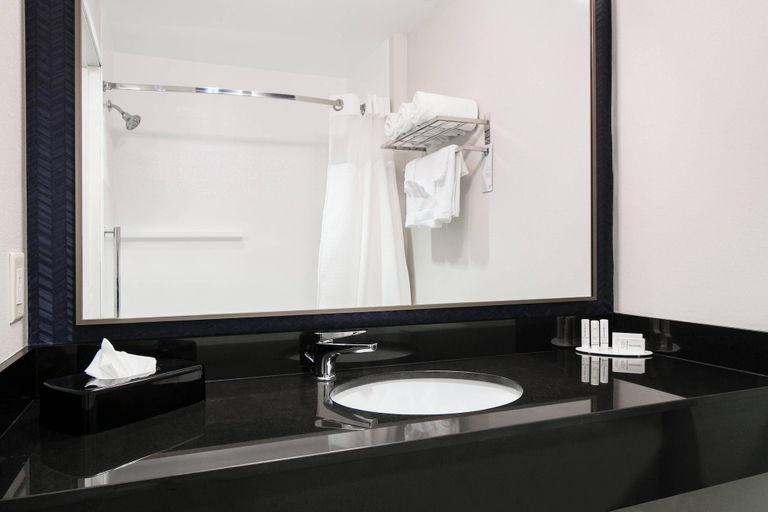 Bathroom 4, Fairfield Inn by Marriott Manhattan, Riley