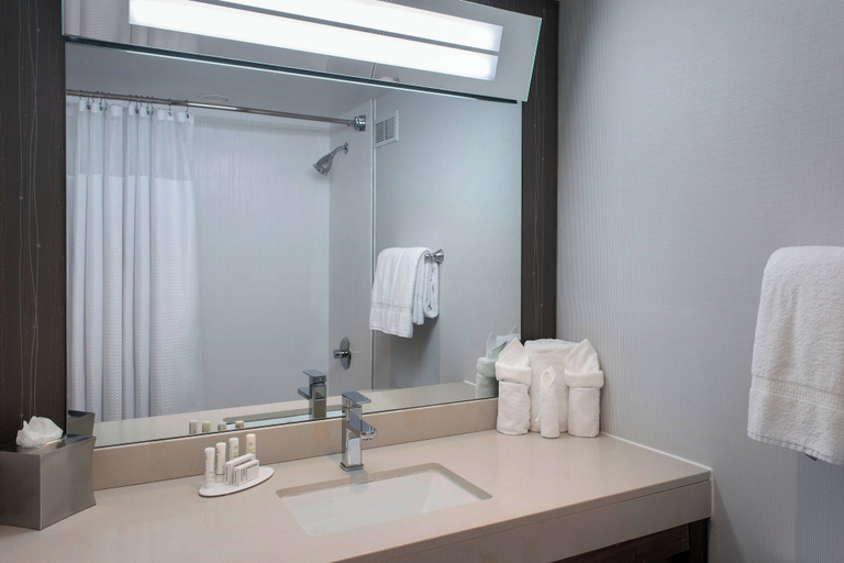Bathroom 5, Courtyard by Marriott Newburgh Stewart Airport, Orange