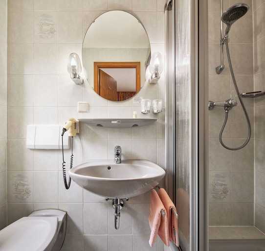 Bathroom 5, Hotel Ladenmühle, Sächsische Schweiz-Osterzgebirge